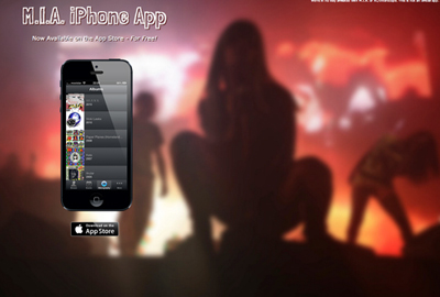 M.I.A. iPhone App
